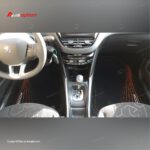 کفپوش ( زیرپایی ) موکتی پژو 2008 - نارنجی مشکی