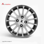 رینگ 15 پره رخ تراش دودی