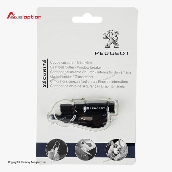 کاتر کمربند و شیشه شکن پژو